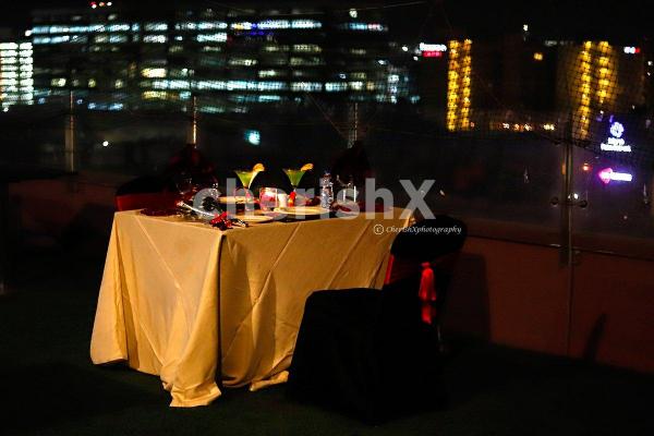 Rooftop Candlelight Dinners In Bangalore