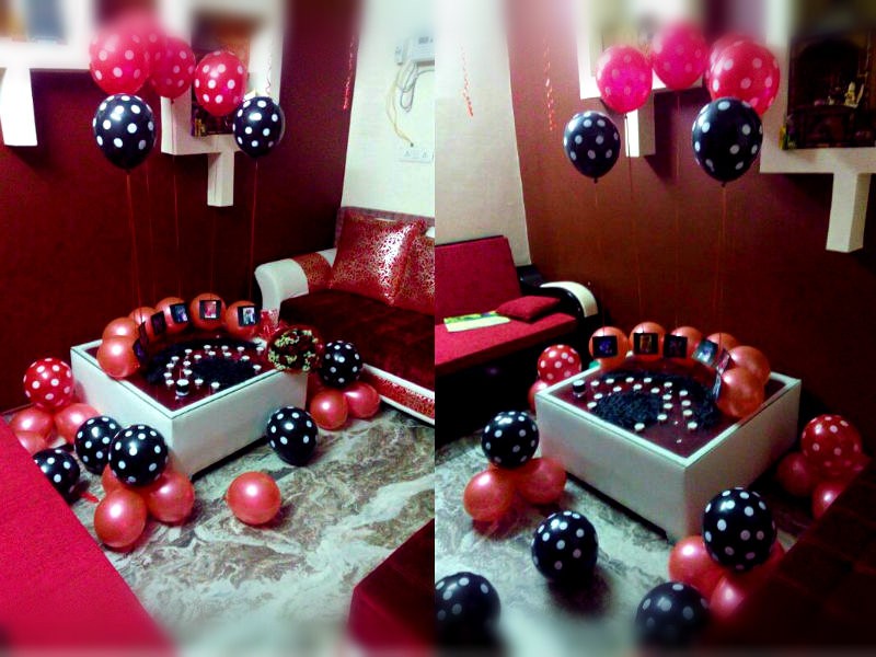 You can wish Happy Birthday to your loved one by having this Midnight Surprise decor!