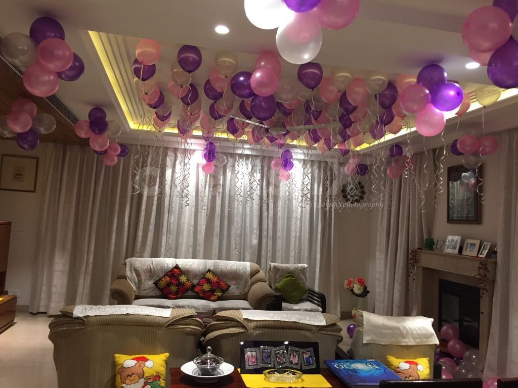 200 balloons decoration  at your home  in Delhi