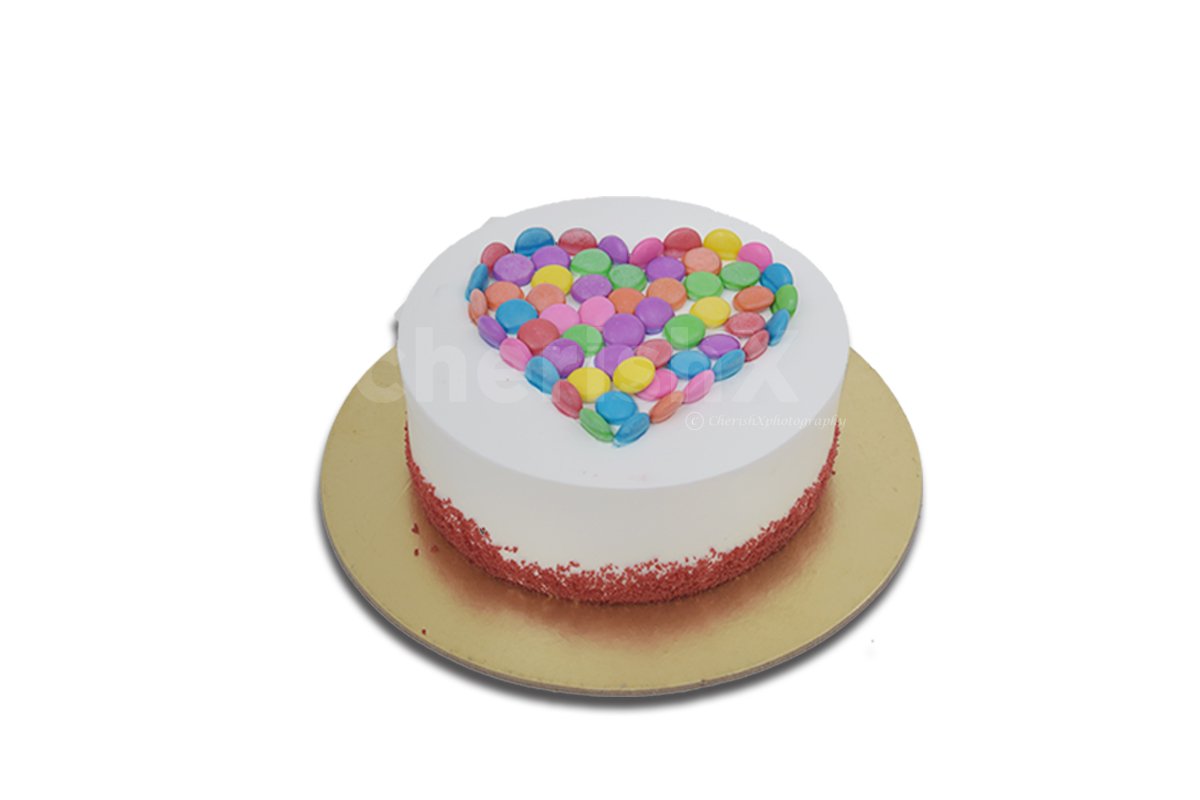 Rainbow Cake In Pink | bakehoney.com