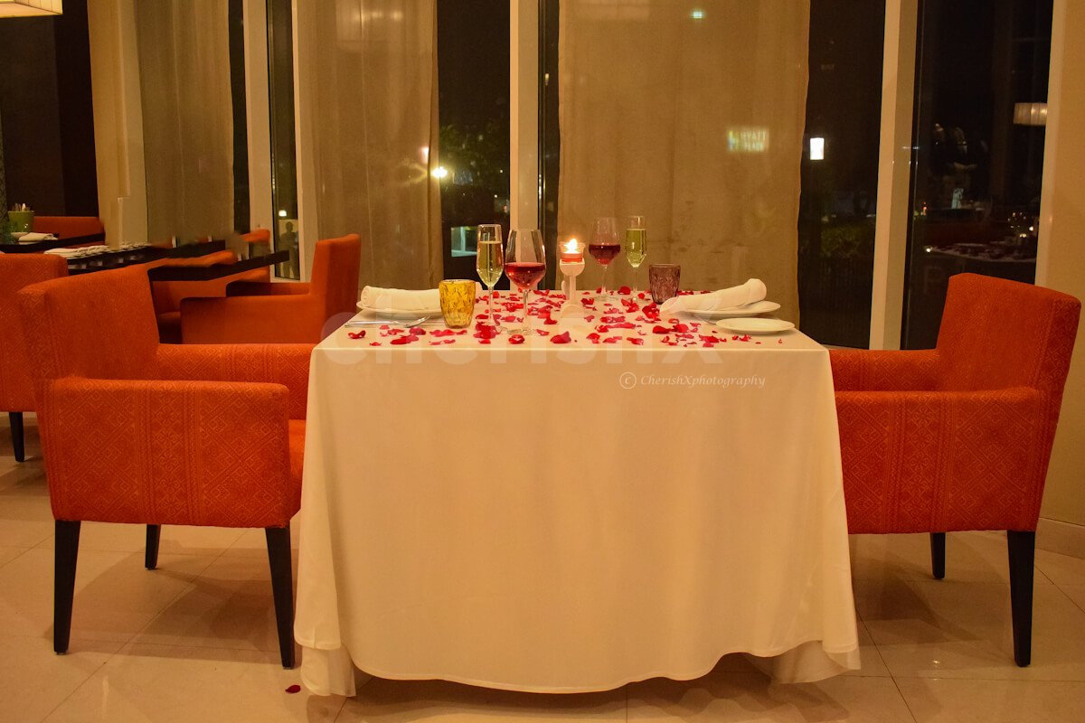 Hyatt Luxurious Indoor Dinner