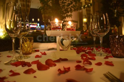 Decorated Candlelight Dinner at the Hyatt Place, Gurgaon