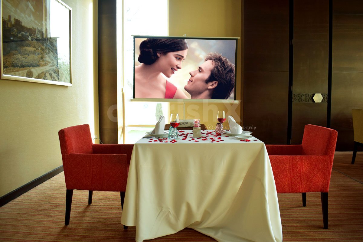 Romantic Private Dinner with Movie