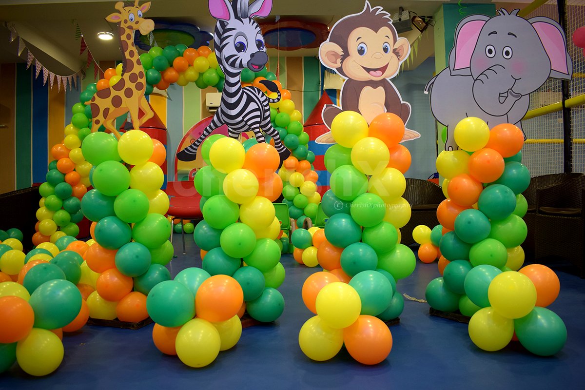 Jungle Theme Decor For Kids Delhi NCR, Bangalore, Kolkata, Ahmedabad or