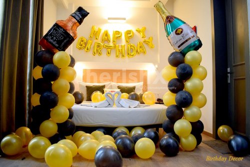 Balloon Decoration In Hotel Room In Delhi Ncr