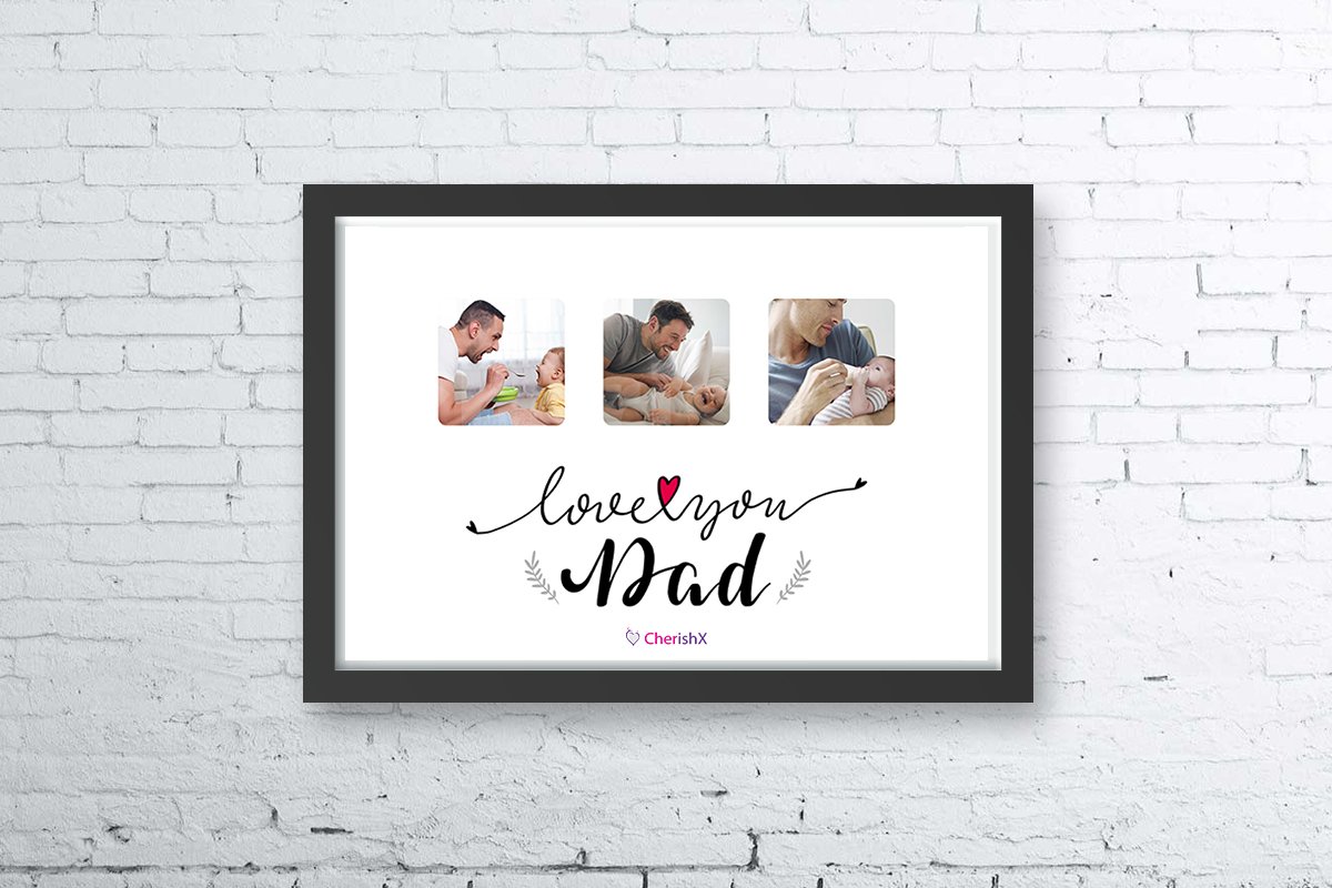 Love You Dad Photo Frame 