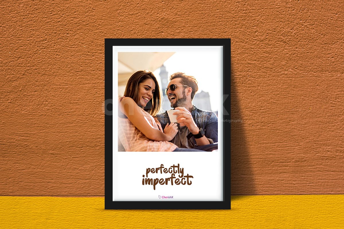 Personalised Photo Frame With Custom Text