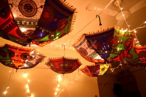 Rajasthani Umbrellas