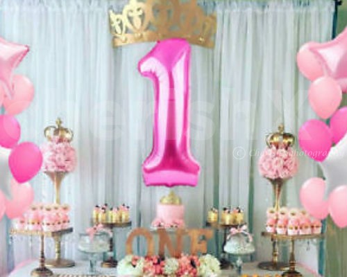 Add 16 inch Digit Foil Balloon