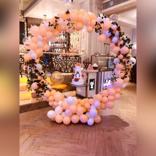 Round Balloon Backdrop