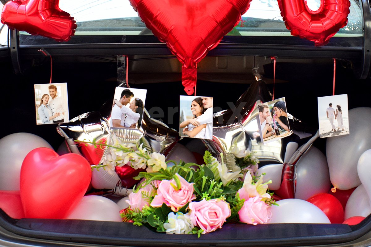 Special Love Theme Car Boot Surprise in Delhi, Gurgaon, Noida and NCR ...