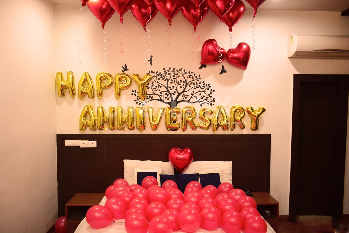 Anniversary Surprise Decoration At Home For Loved One In Jaipur