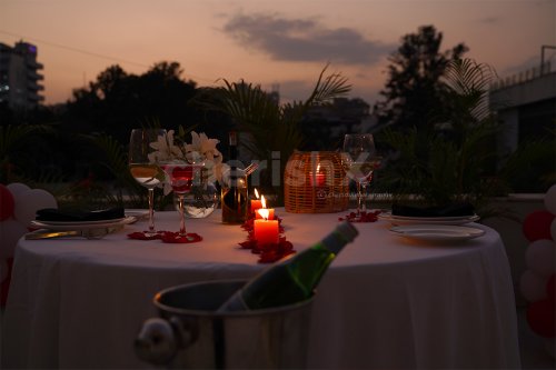 Romantic Candlelight Dinner at The Park, Bangalore