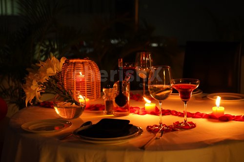 Open Air Private Candle Light Dinner Restaurant in Bangalore
