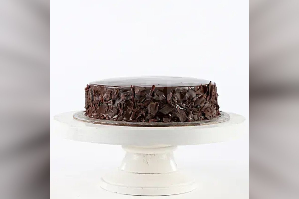 Order heart shape Belgian Chocolate Cream cake online Free Shipping in