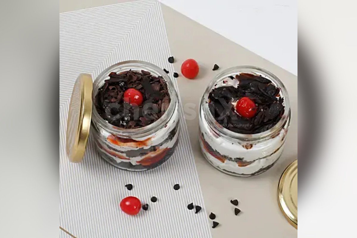 Black Forest Cake Jars (set of 2)