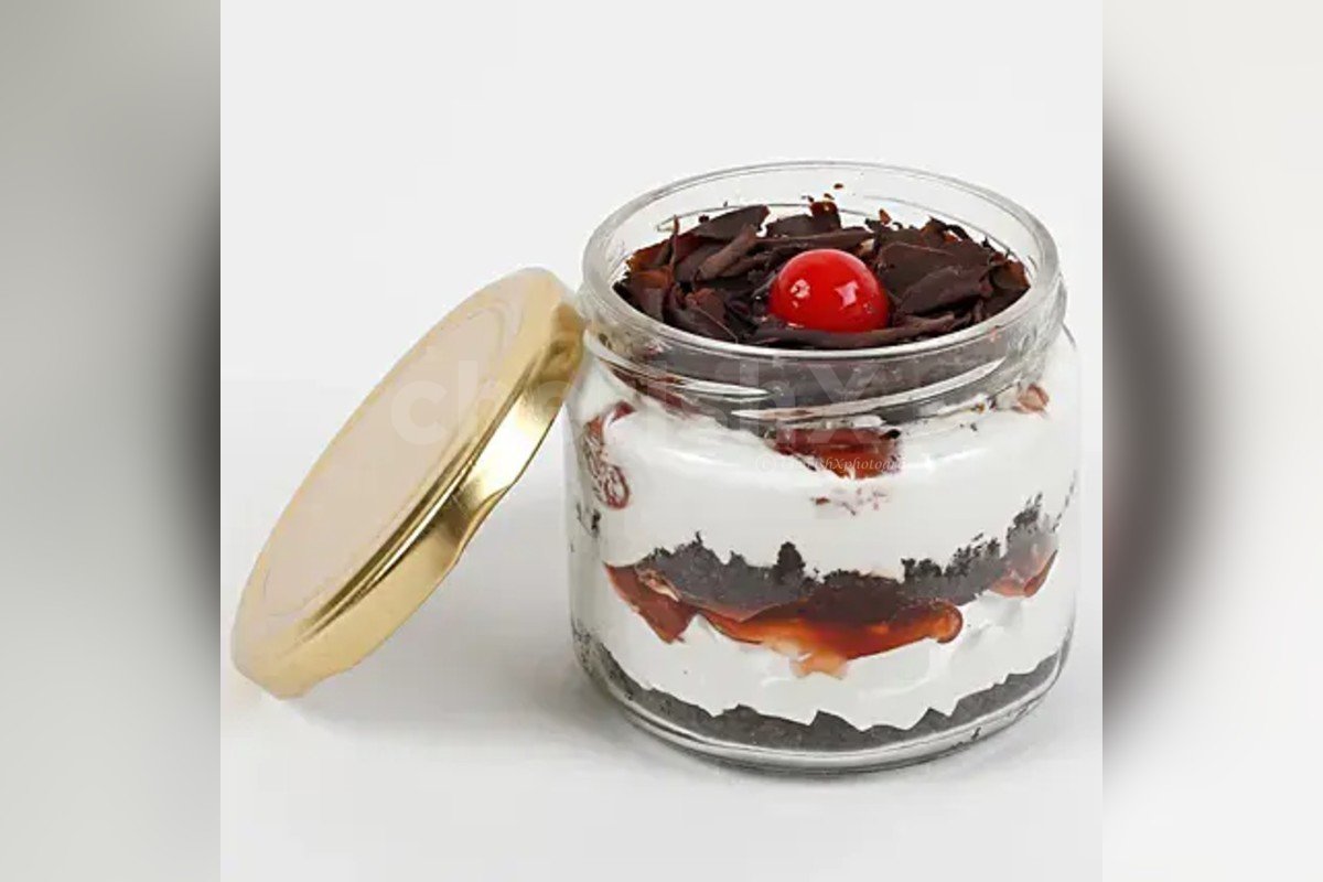 Black Forest Cake Jars (set of 2) by cherishx