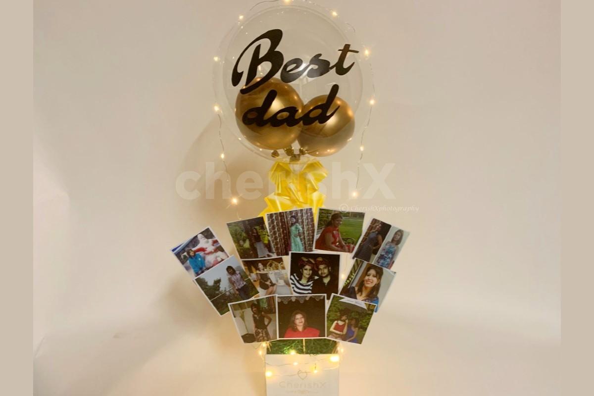 Best dad love bubble surprise for fathers day