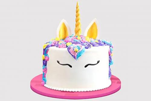Unicorn theme cake delivery at home