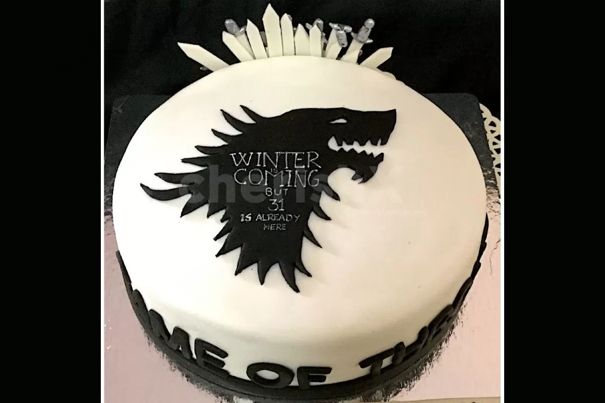 Game Of Thrones Cake - NC584 - Amarantos Celebration Cakes Melbourne