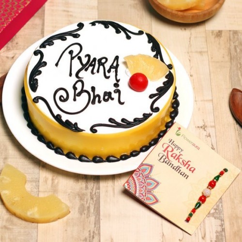 Buy/Send Designer Rakhi & Chocolate Cake Surprise Online- FNP