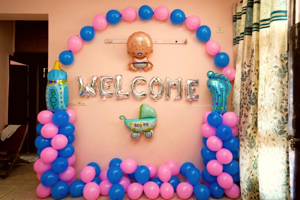 Book online Welcome new born baby decoration at home by cherishx