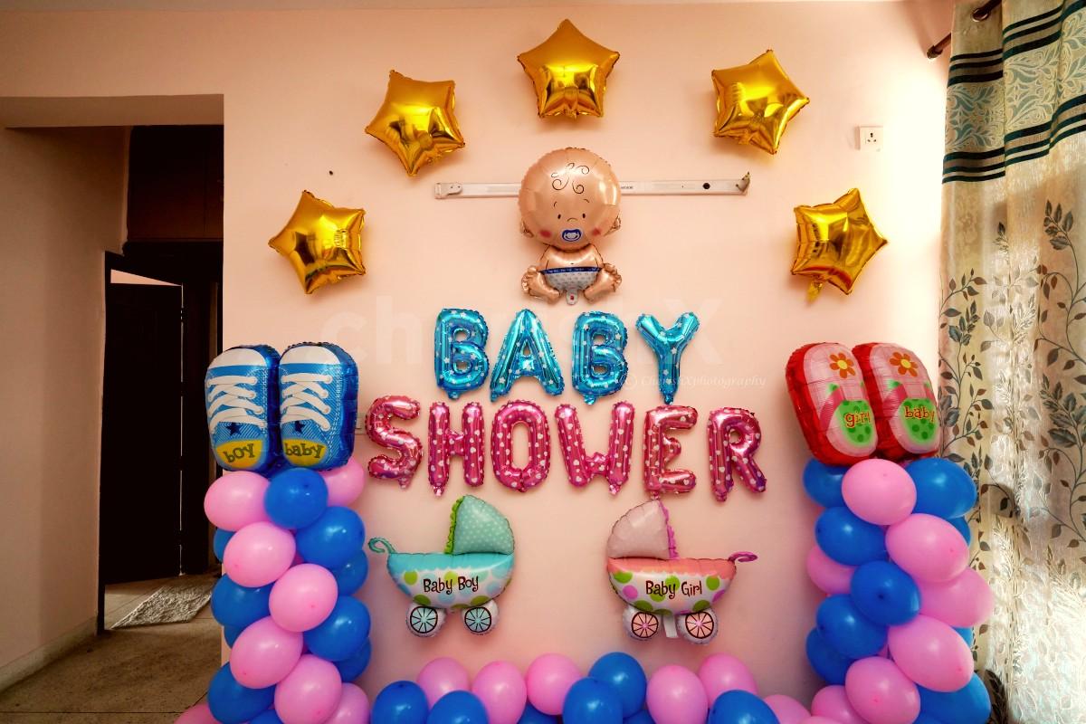 baby shower in living room ideas