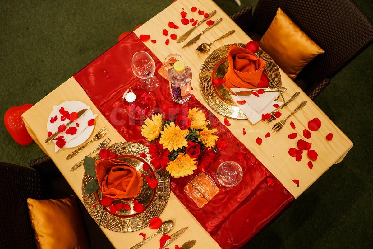 Book a Romantic Rooftop Candle Light Dinner with panoramic view at Citrus Hotel, Cunningham