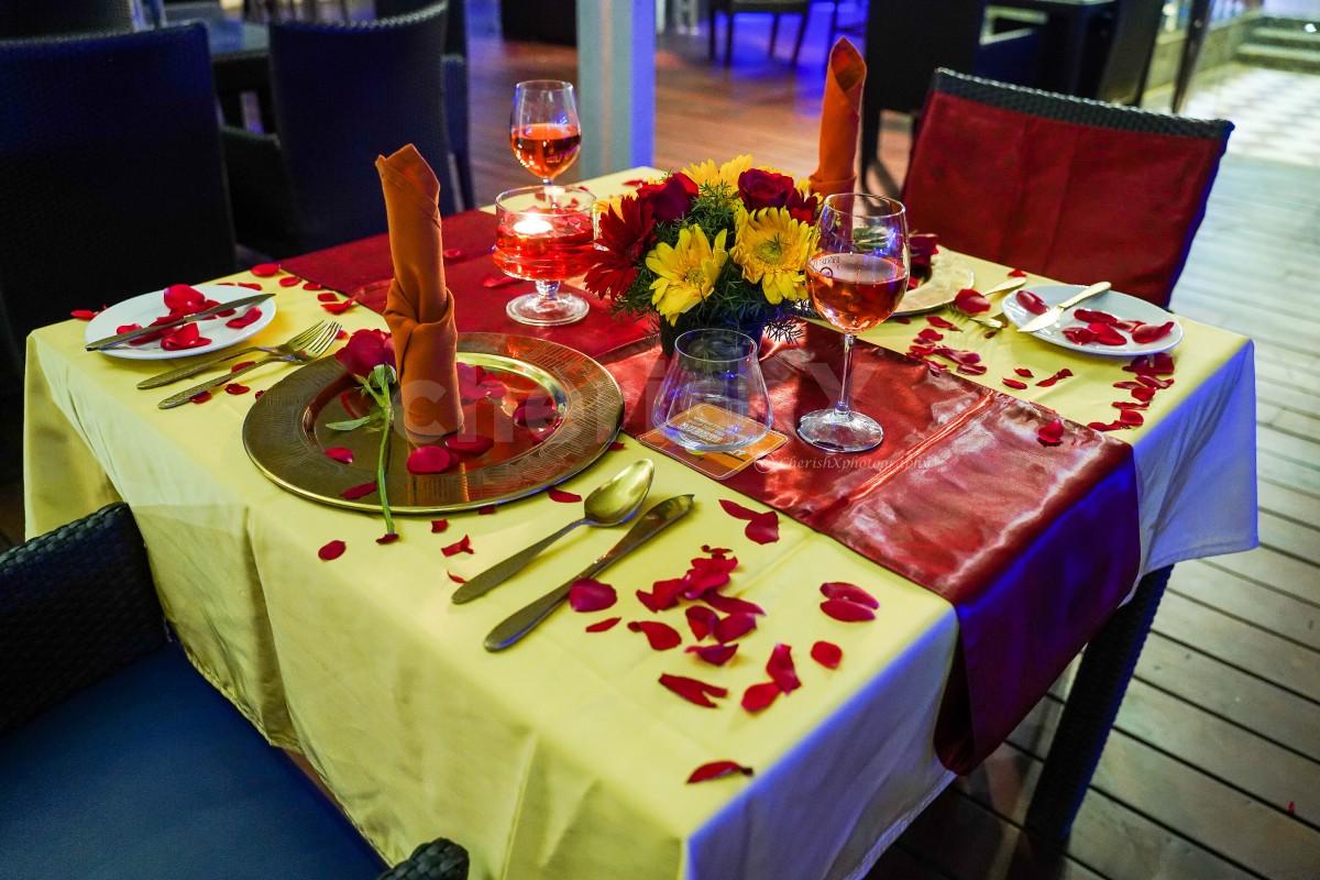 Book a Romantic Rooftop Candle Light Dinner with panoramic view at Citrus Hotel, Cunningham