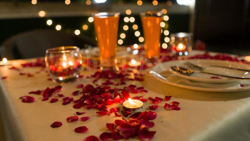 Book your very own Private Rooftop Candlelight Dinner with cherishx