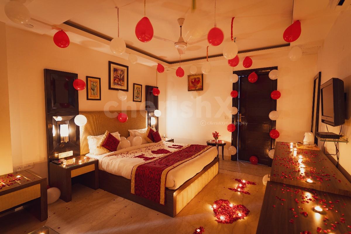 Book this Romantic stay with amazing decoration exclusively with cherishx