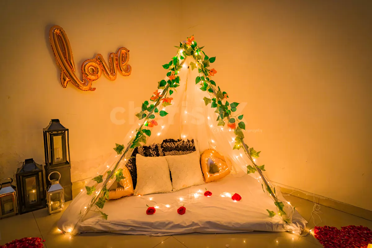 Romantic canopy decorations for home | Jaipur