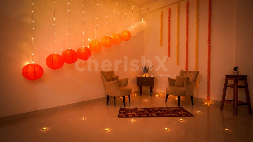 The walls in our homes do speak. So, let's give them something beautiful to talk about! cherishx presents you DIY Diwali Lantern theme decor kit for Diwali parties.