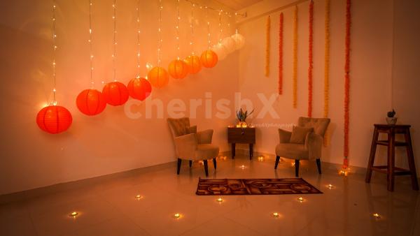 The walls in our homes do speak. So, let's give them something beautiful to talk about! cherishx presents you DIY Diwali Lantern theme decor kit for Diwali parties.