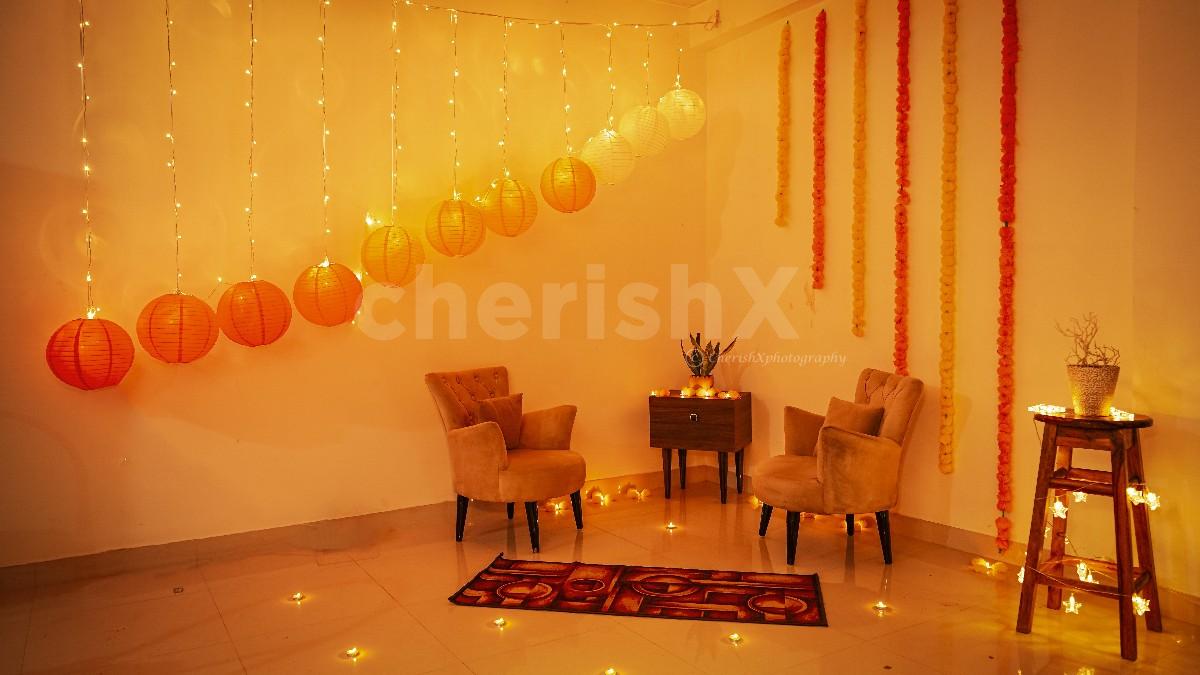 Add charm to your home decor with DIY Diwali Lantern theme decor kit of cherishx