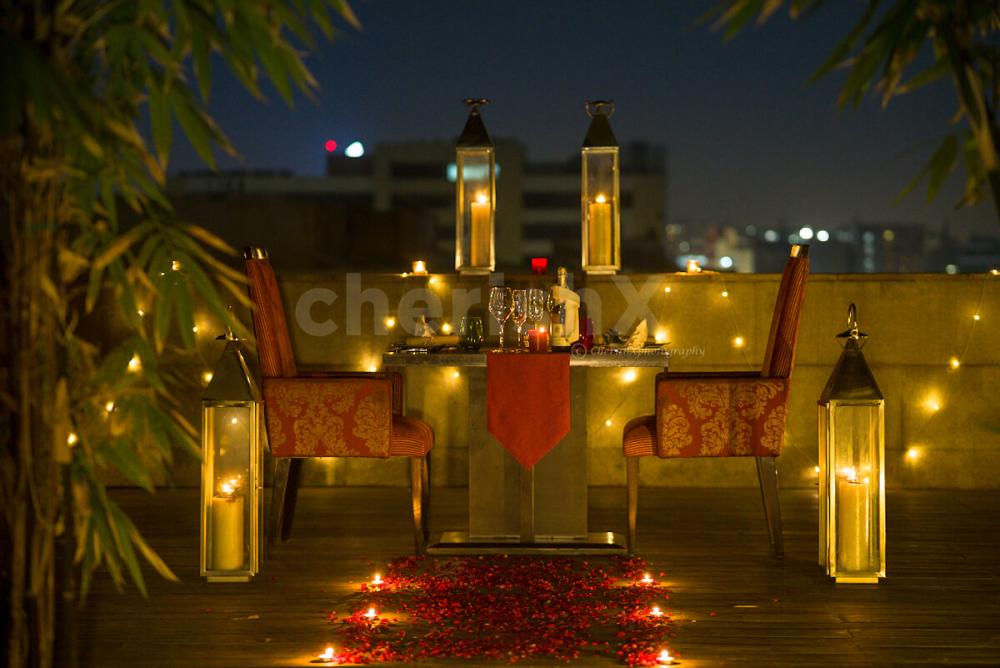 Fairytale dinner on 20th floor by Taj hotels