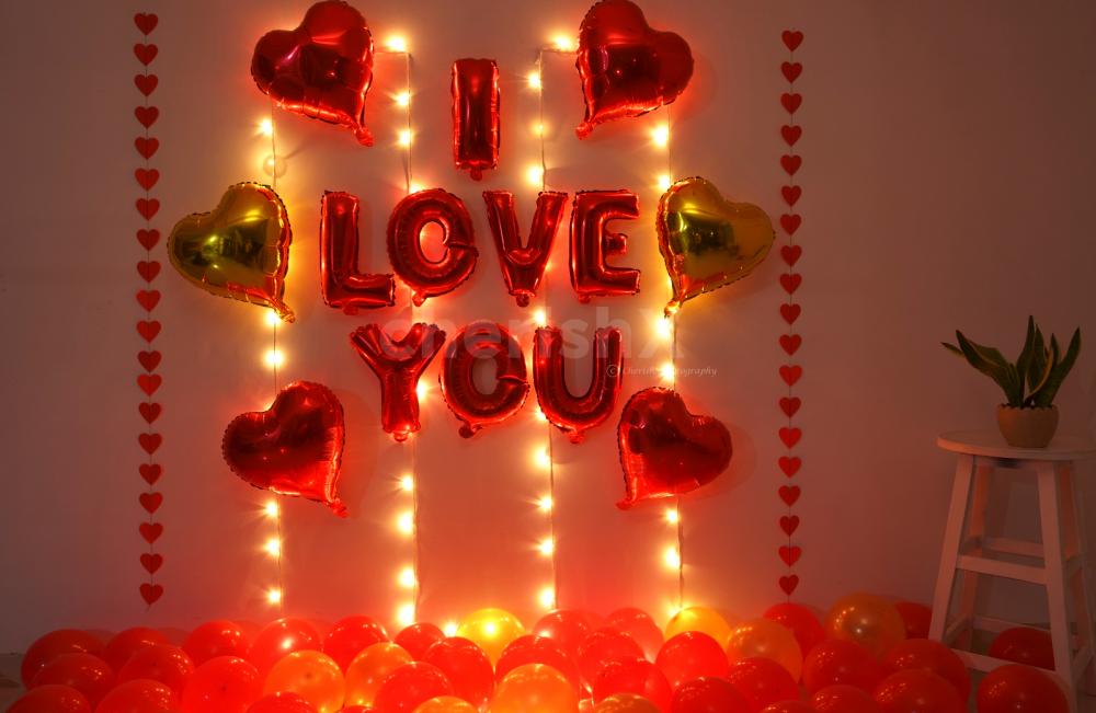 Romantic Balloon Decoration for your Room ! | Delhi NCR