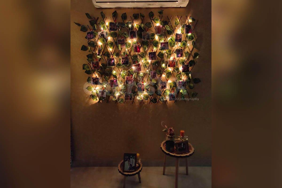 Add fairy lights to add more beauty to the product