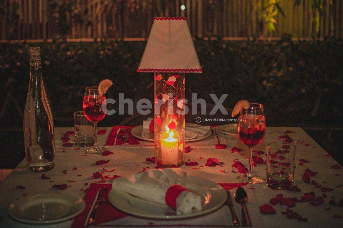 Romantic Open Air Candlelight Dinner at The Lalit, Delhi Delhi NCR