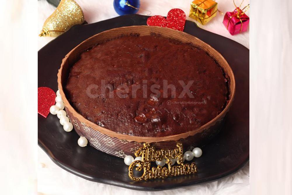 Order this Christmas Plum Cake on Online with Free Shipping in Delhi
