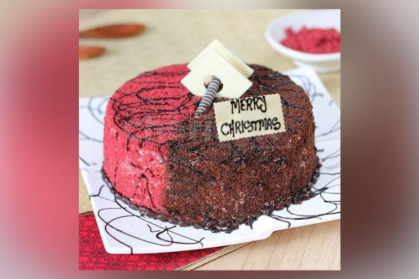 Red Velvet Choco Mud Cake