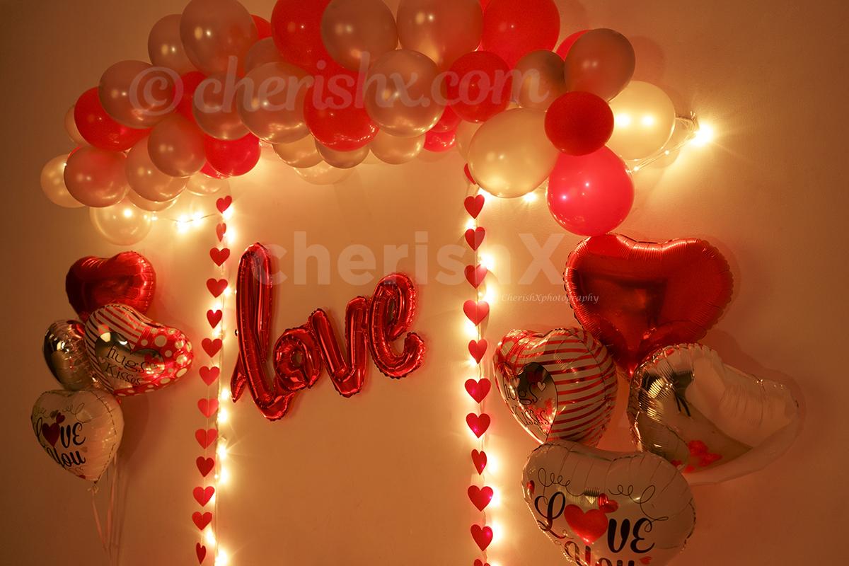 Give a breathtaking surprise with Valentine's Love Wall Decor offered by CherishX!
