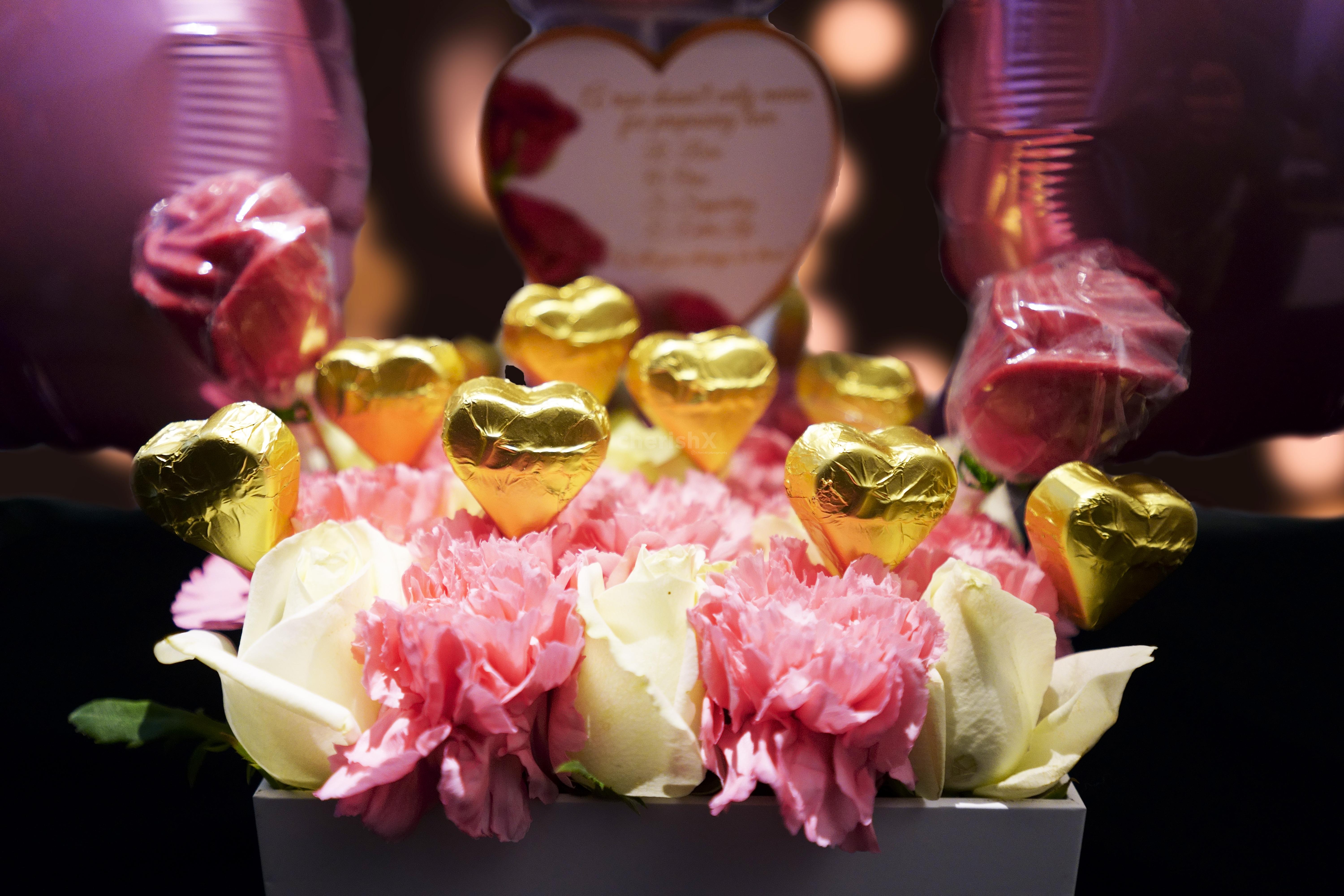 Surprise your partner with a delightful Pink Colored Rose Day Bucket offered by CherishX!