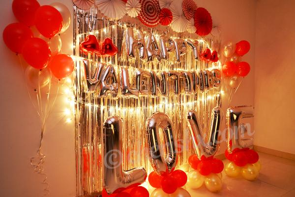 Feel the love in the air on Valentine's Day by booking CherishX's Happy Valentine's Love Decor!