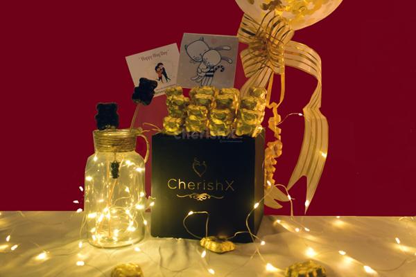Shower love on your valentine through CherishX's Hug Day Bucket !