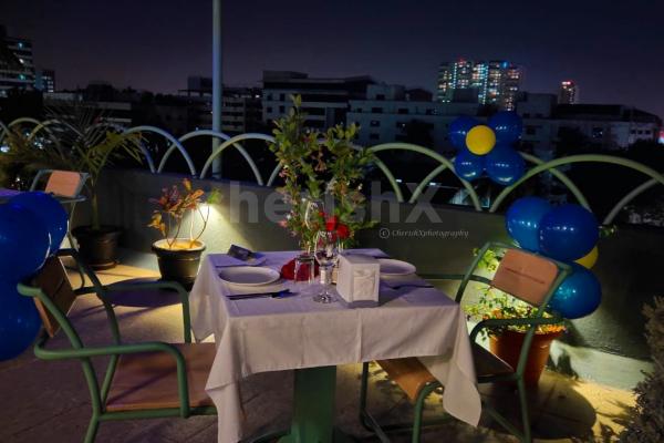 A Rooftop Dinner experience offered by CherishX for you to have a wonderful evening.