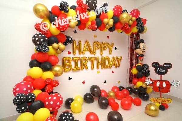 Mickey Mouse Birthday Theme Decor