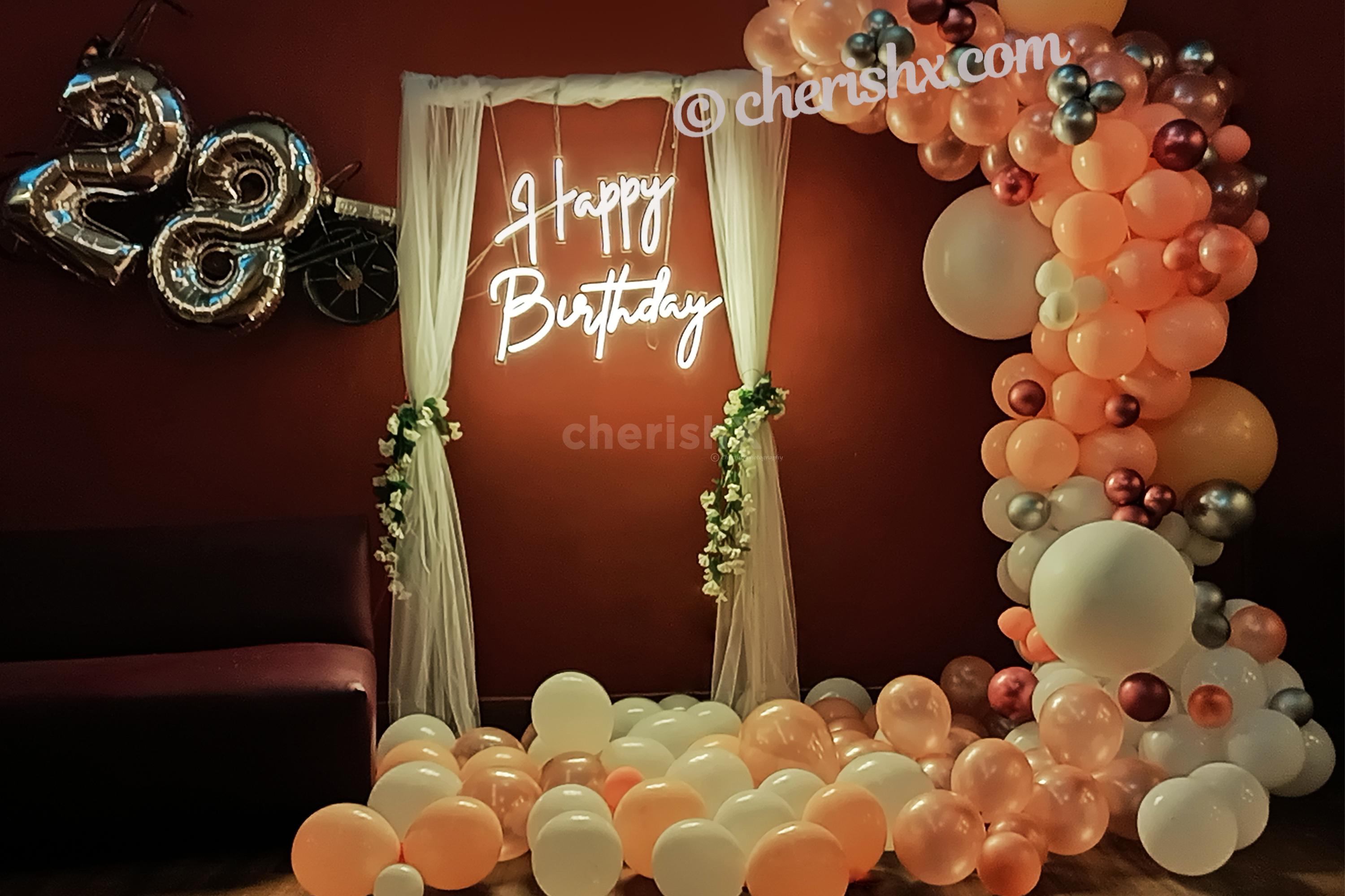 Chic Birthday Party Decorations ~Bright, Stylish and GOLD!
