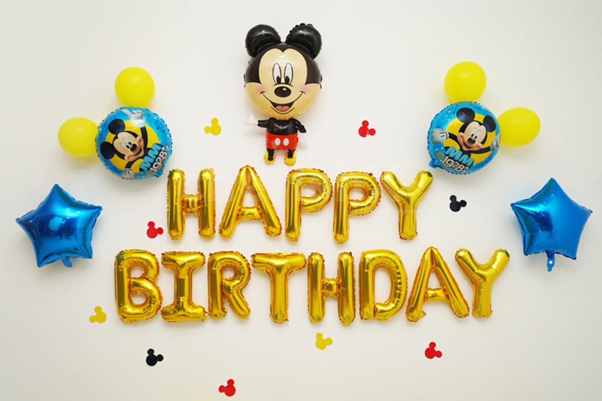 Mickey Mouse Theme Birthday Decoration