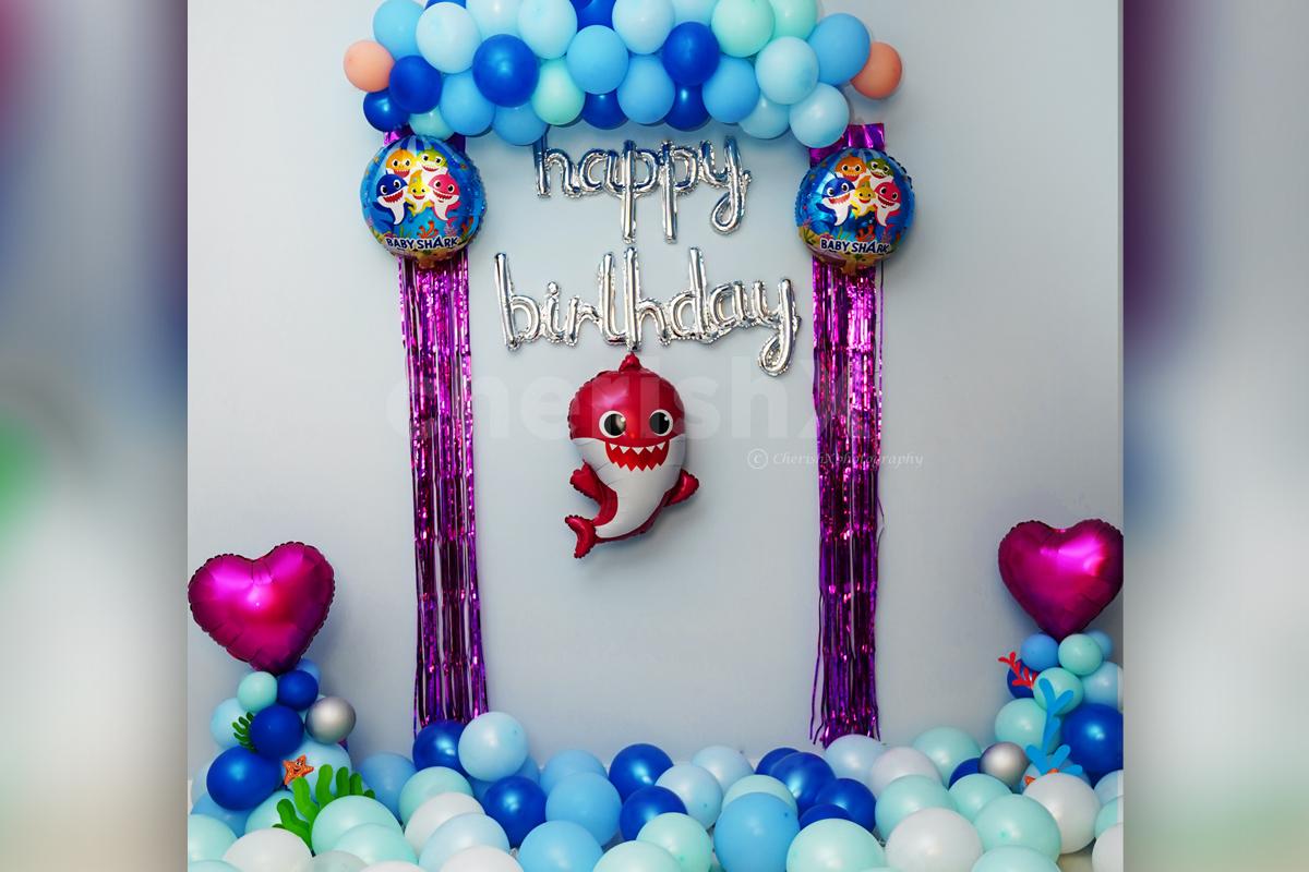 Make Your Child's Birthday Memorable with Baby Shark Birthday Decor!